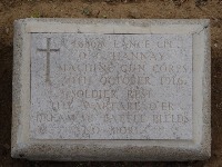 Struma Military Cemetery - Hannay, Osmond George